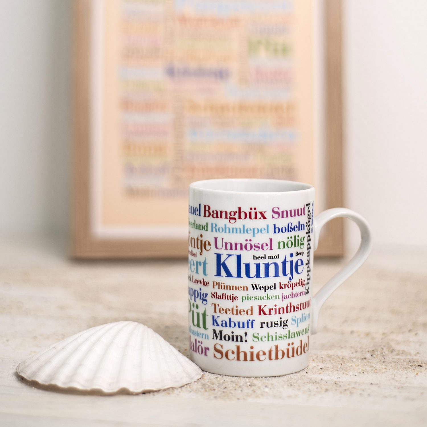 Kaffeebecher Ostfriesische Wörter