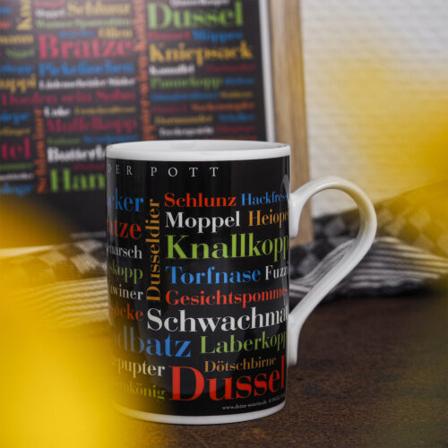 Die Ruhrpott Schimpfwörter Tasse.